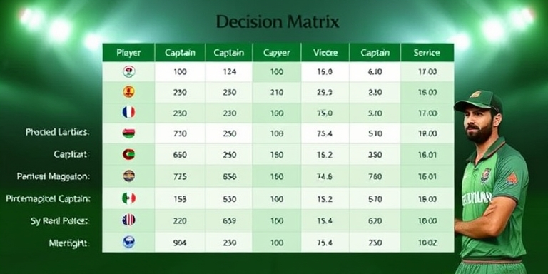 Wolf777 captain decision matrix